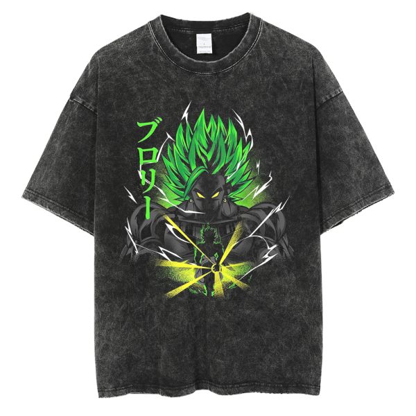 Dragon Ball Oversize Shirt Big Broly Gym Shirt