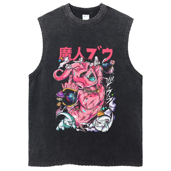 Name der T-Shirt : Dragon Ball Workout Tank Top Majin Boo Gym Shirt Artikeltyp : Anime Tank Top Anime-T-Shirt : Dragon Ball Charakter : Boo Herstellung : Baumwolle Größe : In verschiedenen Größen erhältlich Farbe : Wie unten angegeben Verwendungsmöglichkeiten : Gym Tank Top – Sportliche Kleidung für Bodybuilding und Fitness Suchen Sie also nicht weiter ! Das Tank Top besteht aus hochwertiger Baumwolle und ist versandkostenfrei! Bestellen Sie noch heute Ihr Dragon Ball Workout Tank Top Majin Boo Gym Shirt Sportliche Kleidung noch