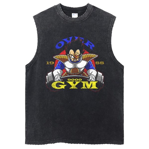 Dragon Ball Workout Tank Top Vegeta Gym TShirt