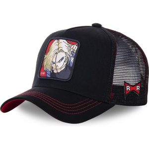 Schwarz Trucker Cap C 18 Dragon Ball Z Cap