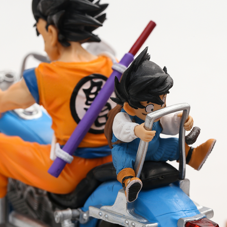 Figur Dragon Ball Z Son Goku Gohan Blau Moto