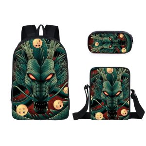 Dragon Ball Rucksack Shenron Schulranzen 3 in 1