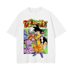 Goku Und Ennemi Gym Shirt Dragon Ball Oversize Shirt