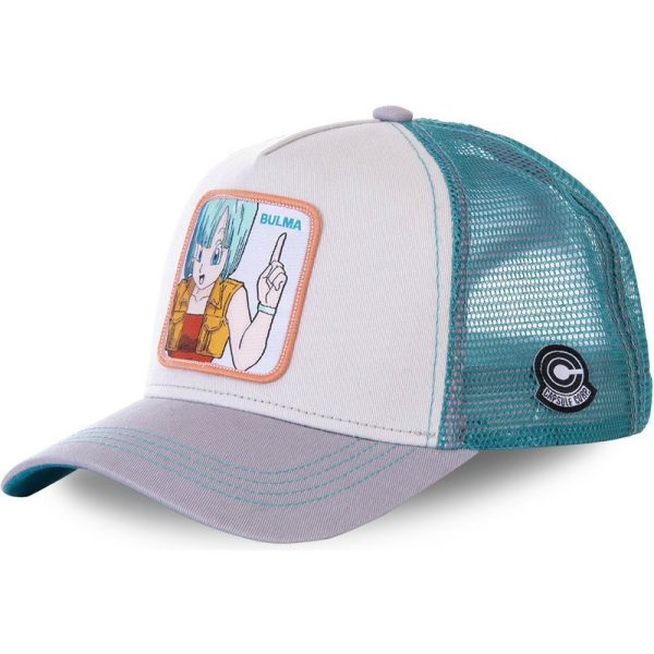 Weiß TruaWeiß Trucker Cap Bulma Dragon Ball Z Capcker Cap Bulma Dragon Ball Z Cap