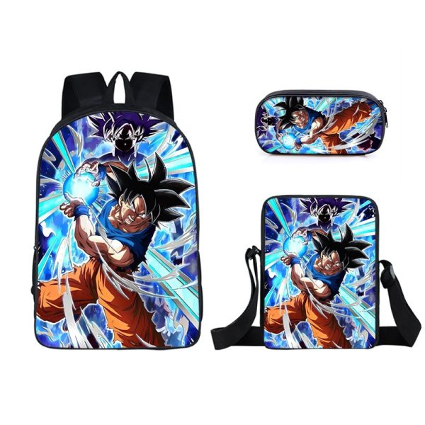 Dragon Ball Rucksack Goku Schulranzen 3 in 1