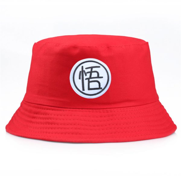 Rot Bob Cap Dragon Ball Fischer Hut