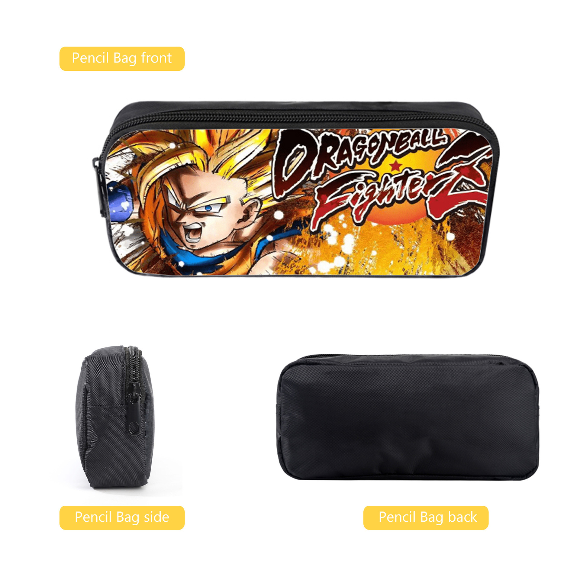 Dragon Ball Rucksack Goku Und Vegeta Schulranzen 3 in 1