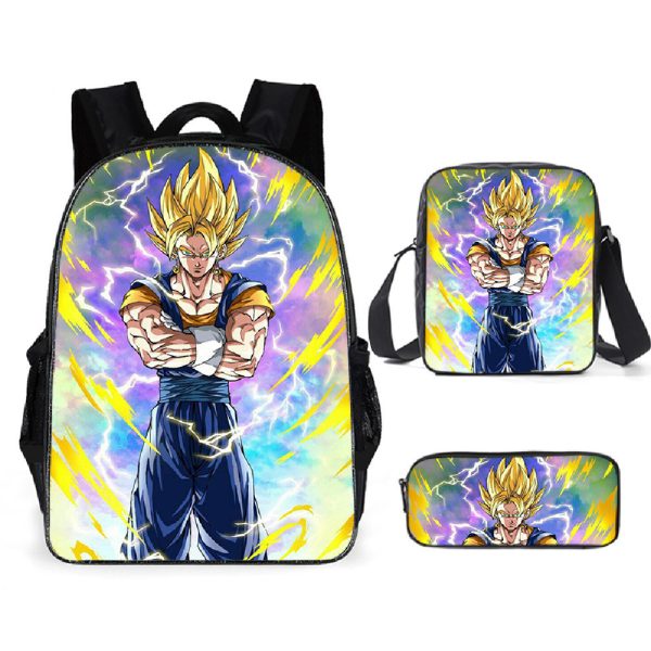 Dragon Ball Rucksack Gogeta Vegito 3 en 1 Schulranzen