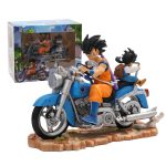 Figur Dragon Ball Z Son Goku Gohan Blau Moto