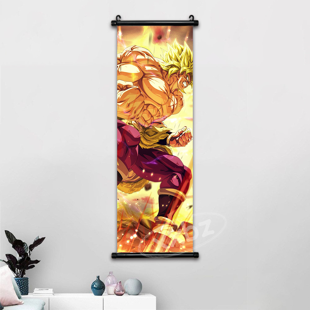 Poster Dragon Ball Tableau Fight Broly