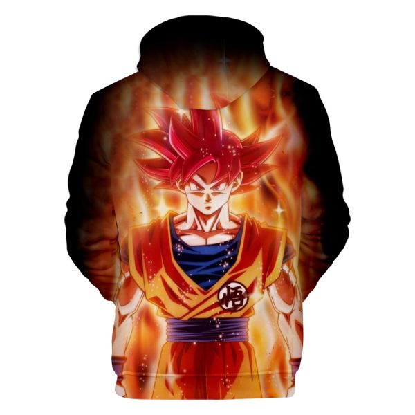 Dragon Ball Z Hoodie Goku SSG Kapuzenpullover