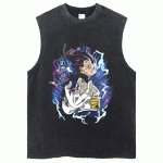 Dragon Ball Z Workout Tank Top Vegeta SSB Gym Shirt