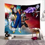 Dragon Ball Wandteppich Vegetto DBZ Wanddeko