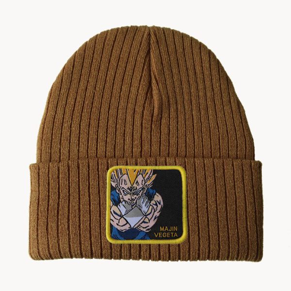 Dragon Ball Mütze Majin Vegeta Braun Beanie