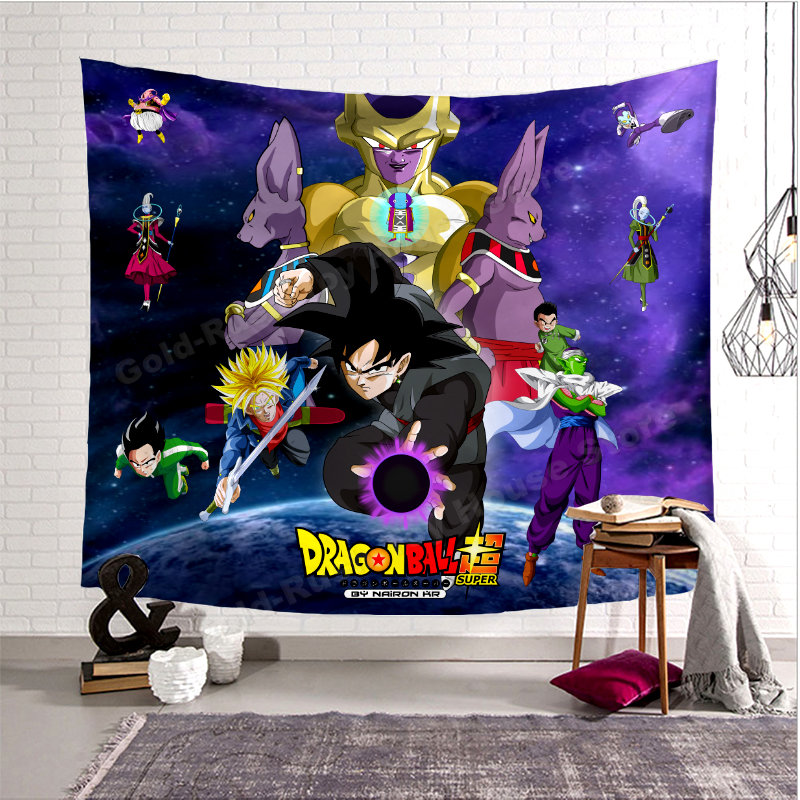 Tapisserie Dragon Ball Decoration Murale Dragon Ball Z