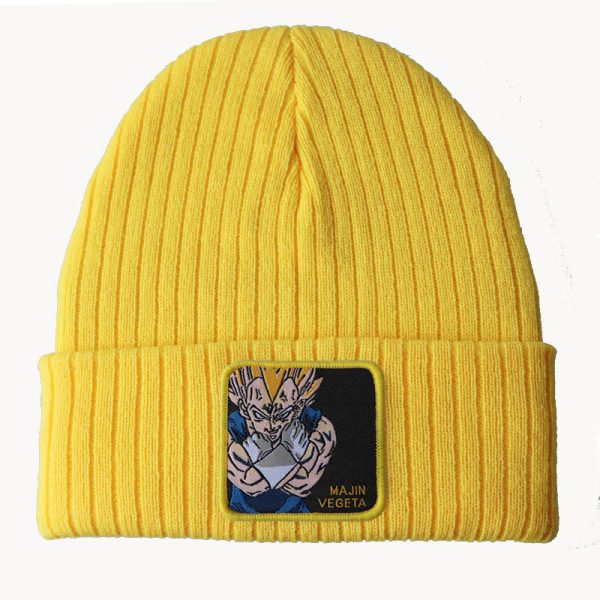 Dragon Ball Mütze Majin Vegeta Gelb Beanie