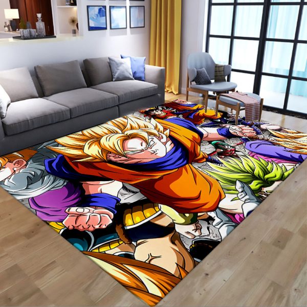 Dragon Ball Teppich Goku Broly Kinderzimmer Teppich