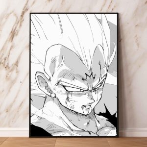 Dragon Ball Poster Majin Vegeta Leinwandbilder