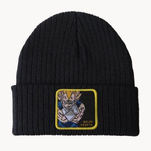 Dragon Ball Mütze Majin Vegeta Schwarz Beanie