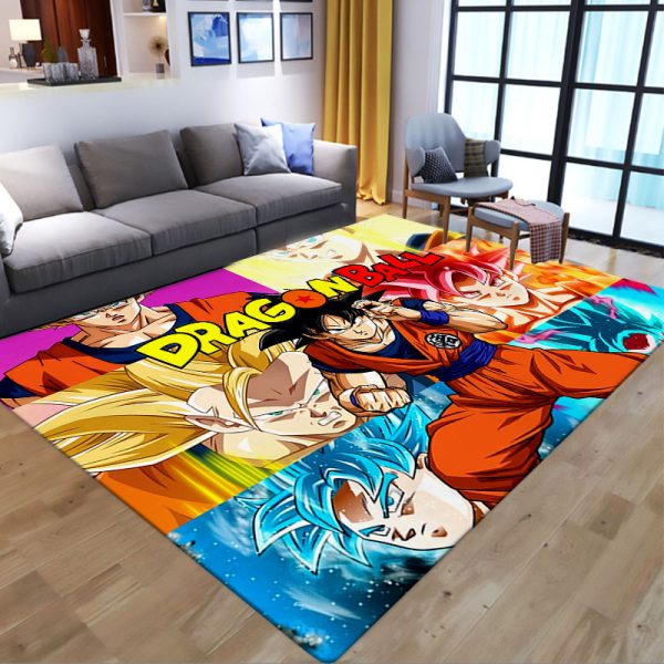 Dragon Ball Teppich Alle Saiyan Goku Kinderzimmer Teppich