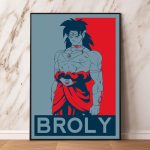 Dragon Ball Poster Big Broly Leinwandbilder