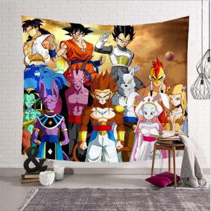 Dragon Ball Wandteppich Dragon Ball Super Wanddeko