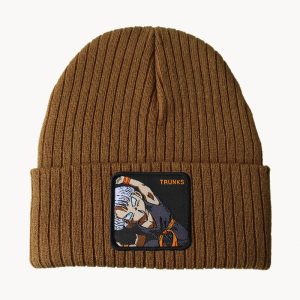 Dragon Ball Mütze Trunks Braun Beanie