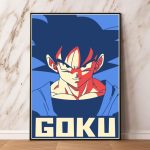 Dragon Ball Poster Goku Leinwandbilder