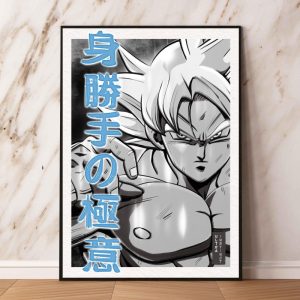 Dragon Ball Poster Goku Angry Leinwandbilder