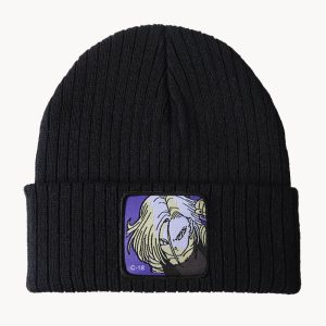 Dragon Ball Mütze C 18 Schwarz Beanie