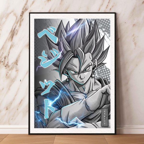 Dragon Ball Poster Goku Angry Leinwandbilder