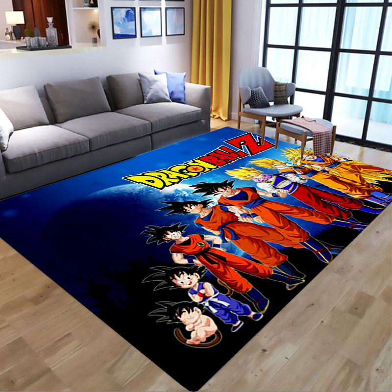 Dragon Ball Teppich Goku Evolution Kinderzimmer Teppich