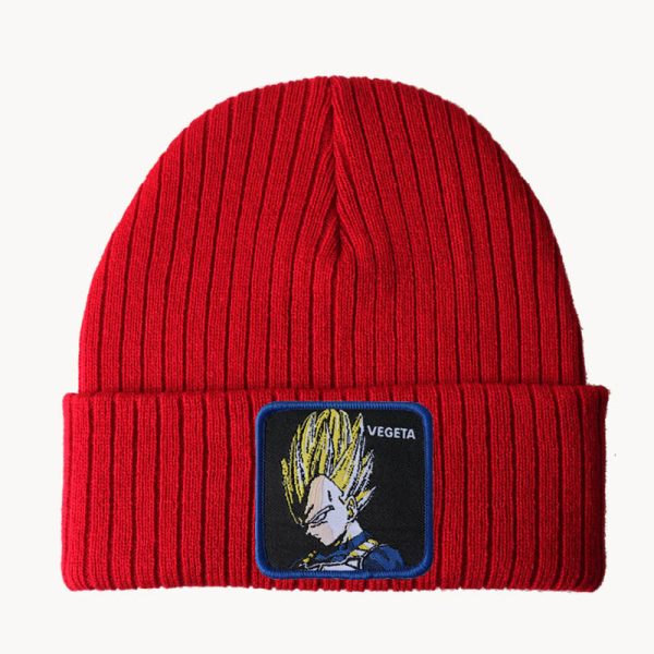 Dragon Ball Mütze Vegeta Rot Beanie