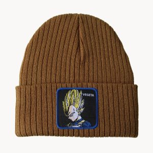 Dragon Ball Mütze Vegeta Braun Beanie