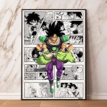 Dragon Ball Poster Manga Broly Leinwandbilder