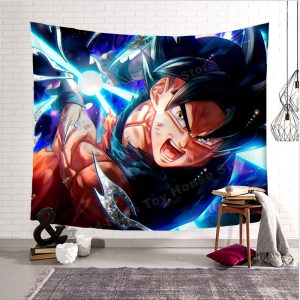 Dragon Ball Wandteppich Son Goku Wanddeko