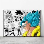 Dragon Ball Poster Manga Gogeta Leinwandbilder