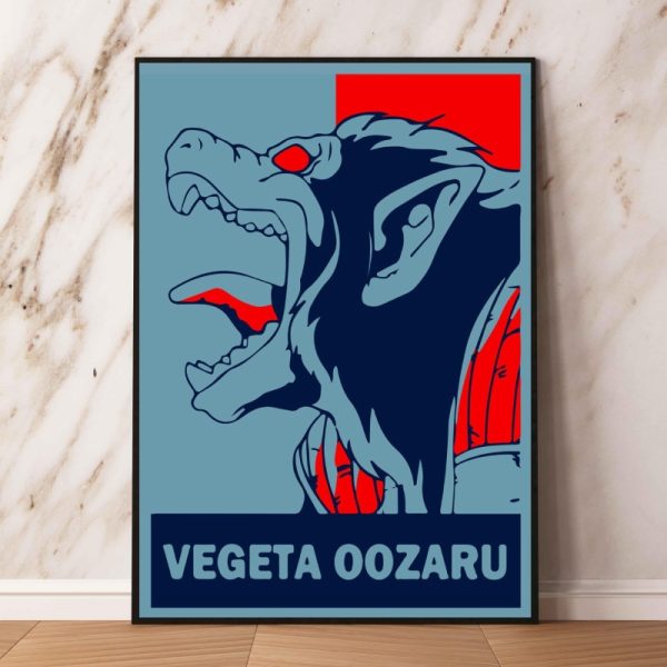 Dragon Ball Poster Vegeta Oozaru Leinwandbilder