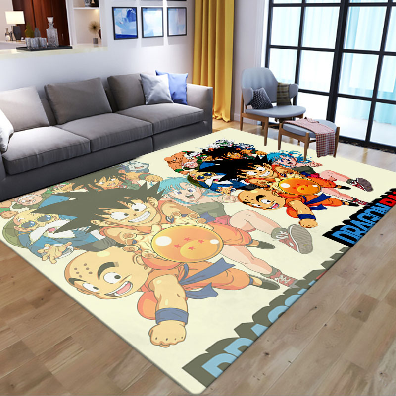 Dragon Ball Teppich Goten Und Krilin Kinderzimmer Teppich