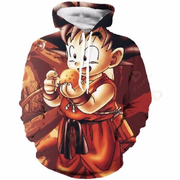 Dragon Ball Z Hoodie Son Goku Kids Kapuzenpullover