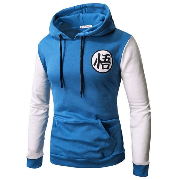 Dragon Ball Z Kapuzenpullover Goku Blau Hoodie