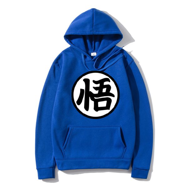 Dragon Ball Kapuzenpullover Goku Blau Hoodie