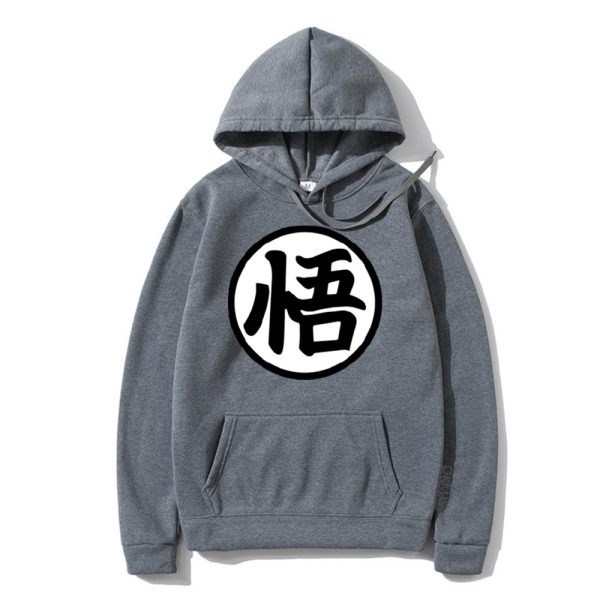 Dragon Ball Kapuzenpullover Goku Grau Hoodie