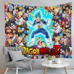 Dragon Ball Z Wandteppich Vegeta SSB Wanddeko