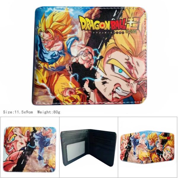 Portemonnaie Goku Und Majin Vegeta Dragon Ball Geldbörse