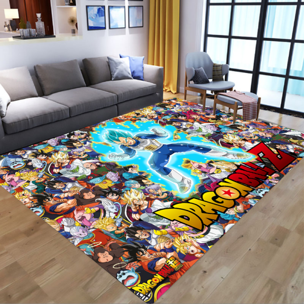 Dragon Ball Teppich Vegeta SSB Kinderzimmer Teppich