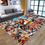 Dragon Ball Z Teppich Goku Vegeta SSB Kinderzimmer Teppich