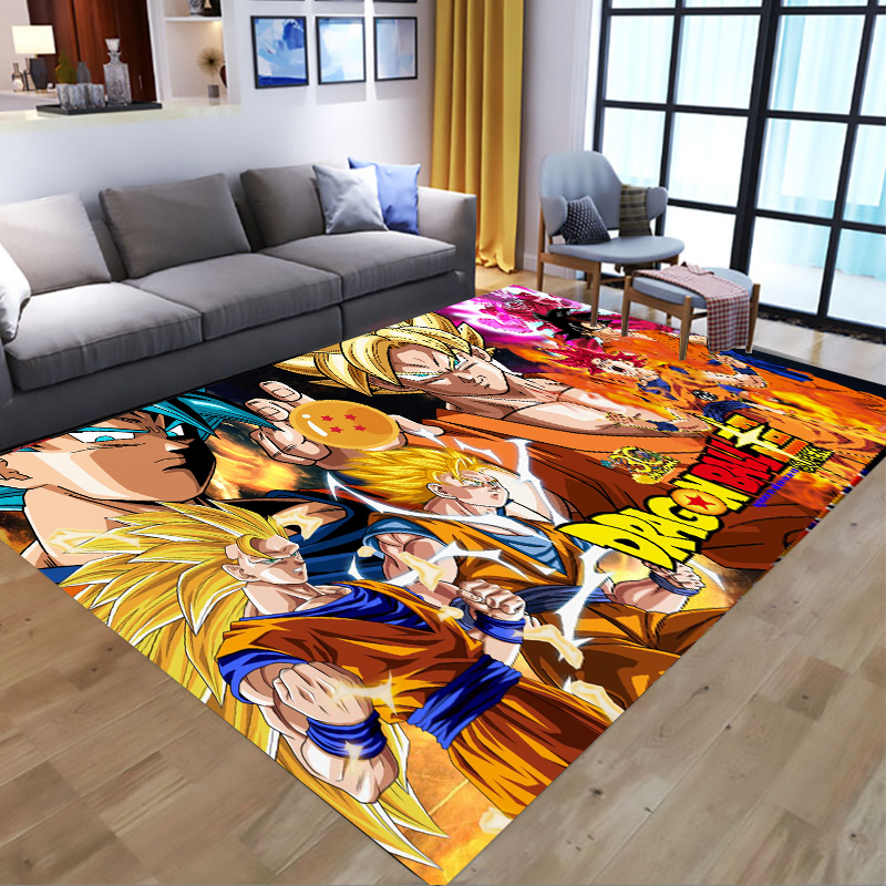 Dragon Ball Teppich Goku SSJ3 Kinderzimmer Teppich