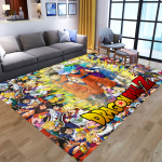 Dragon Ball Teppich Vegeta Goku SSB Kinderzimmer Teppich