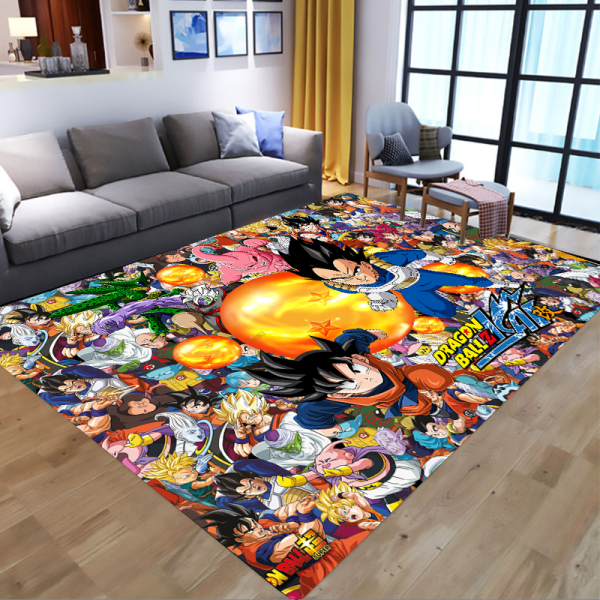 Dragon Ball Z Teppich Goku Vegeta Kinderzimmer Teppich